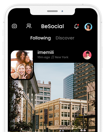 Besocial - Share Your Moments: The Ultimate Social Photo Sharing app  for Expressing Yourself at all solutions project works