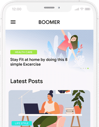 Boomer - Blog App, Blogging App, News App at all solutions project works