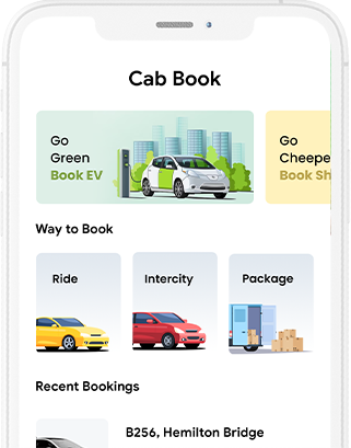 Cab Book - Cab Booking App, Package Sending App at all solutions project works