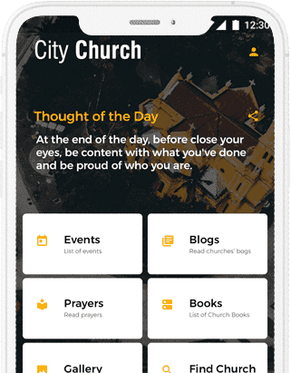 City Church - Church App, Community App, Temple App, Scholar App at all solutions project works