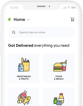 Delivoo - On Demand eCommerce Food Grocery Delivery & Courier App at all solutions project works