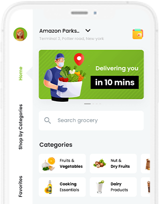 Gropot - Online Grocery Ordering App| Grocery App| Gropot at all solutions project works