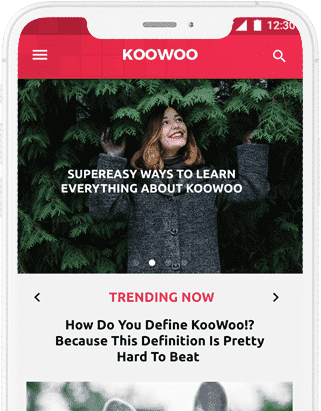 Koowoo - Blog App, Blogging App, News App at all solutions project works