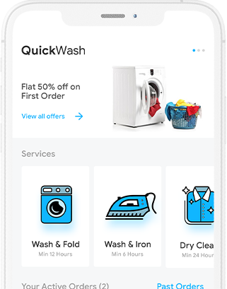 Laundry - Laundry Booking App Laundry Admin App Laundry Delivery App at all solutions project works