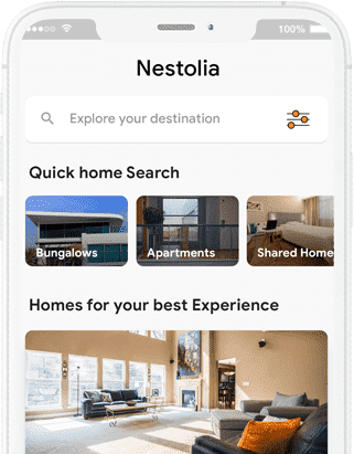 Nestolia - Destination Home Finder App, Rental Property App, Resort Hotel Booking App at all solutions project works