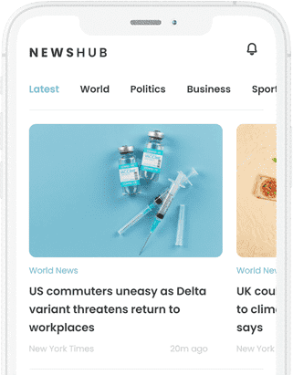 NewsHub - Online News App, Blog & Magazine App at all solutions project works