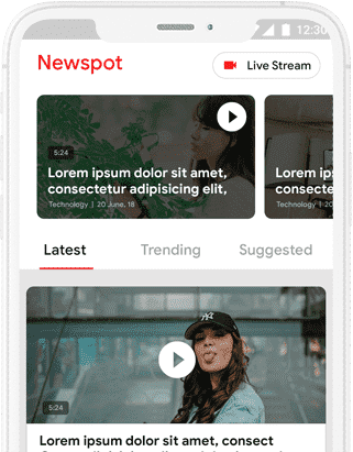 Newspot - Blog App, Blogging App, News App at all solutions project works