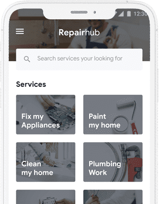 Repairhub - Service Provider App, Appointment Booking App, Service Finder App at all solutions project works