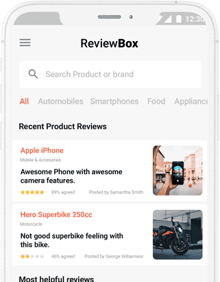 ReviewBox - Online Review App| Product Review App| ReviewBox at all solutions project works